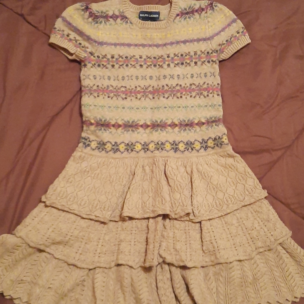 Polo dress size 6 girls